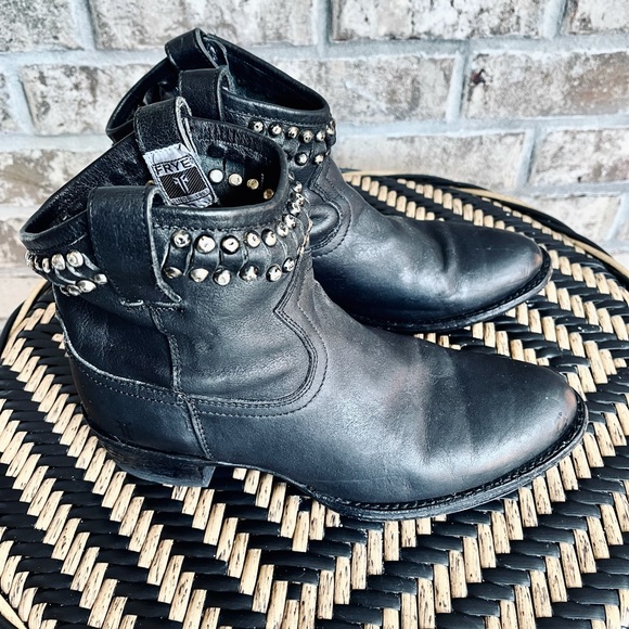 FRYE Diana Short Studded Boots - Picture 2 of 12